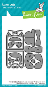 Tiny Gift Box Raccoon and Fox Add-on